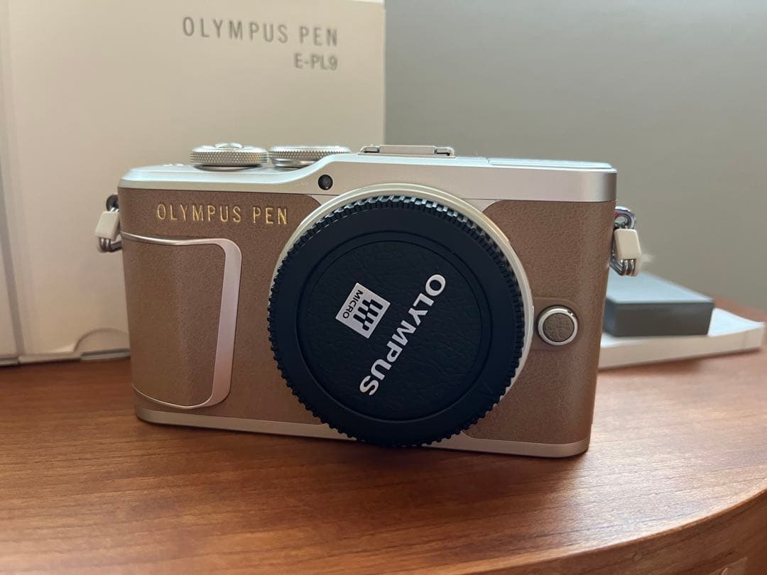 Olympus PEN E-PL9 ブラウン　本体　箱付き