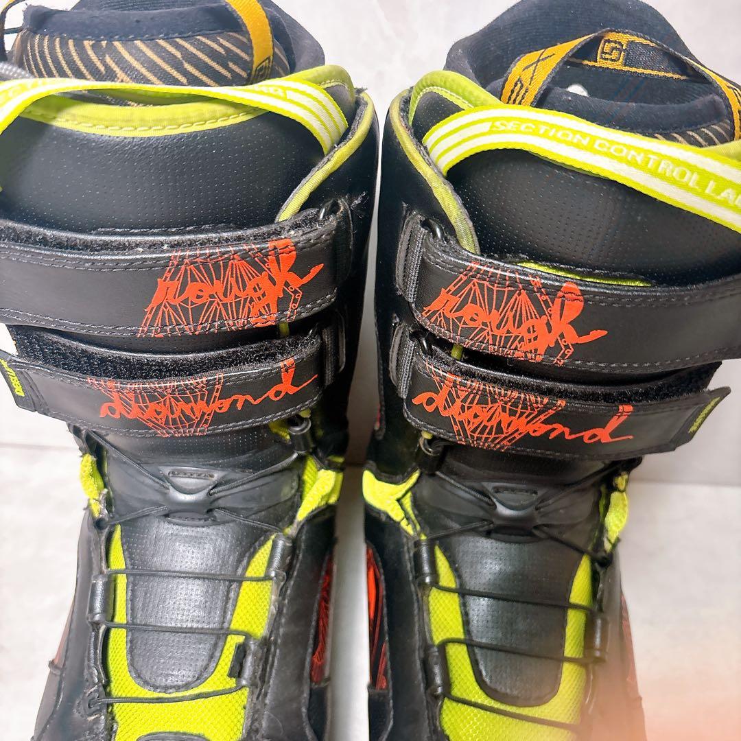 01B 26.5cm DEELUXE クイックレース スノーボードブーツ