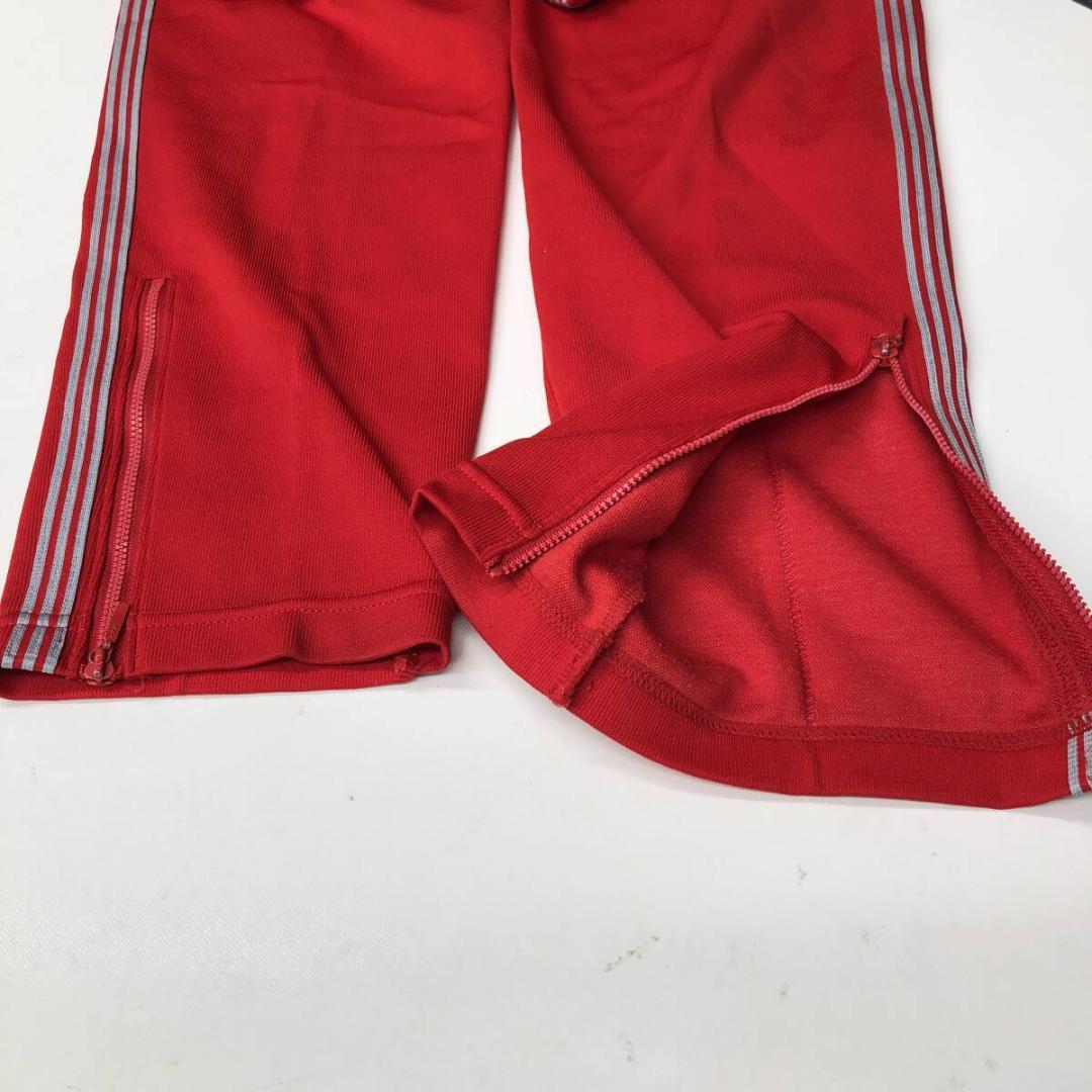 70s 80s デサントアディダス ジャージ セットアップ レッド