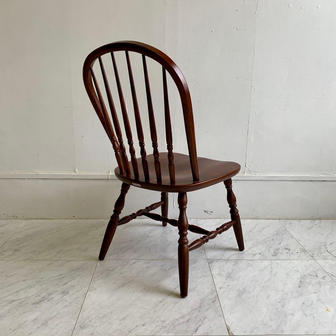 【柏木工】ウィンザーチェア／ダイニングチェア／飛騨家具 ①