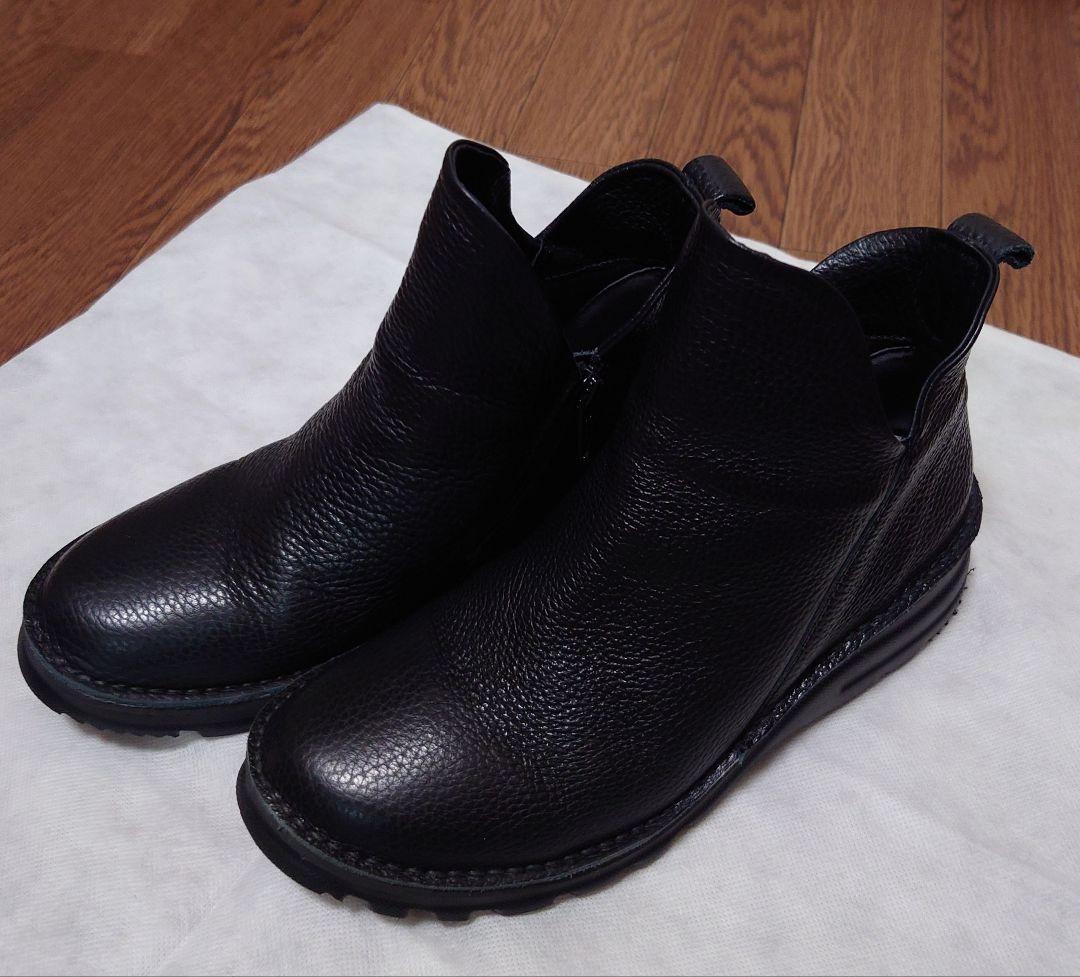 JSハートレーベル ダブルジップ 姫路レザー軽量コンフォート