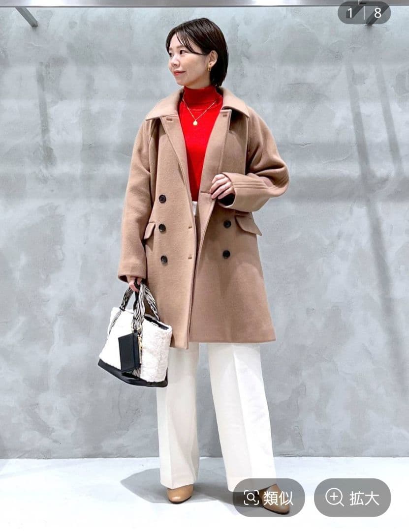 BARNYARDSTORM Pコート　キャメル