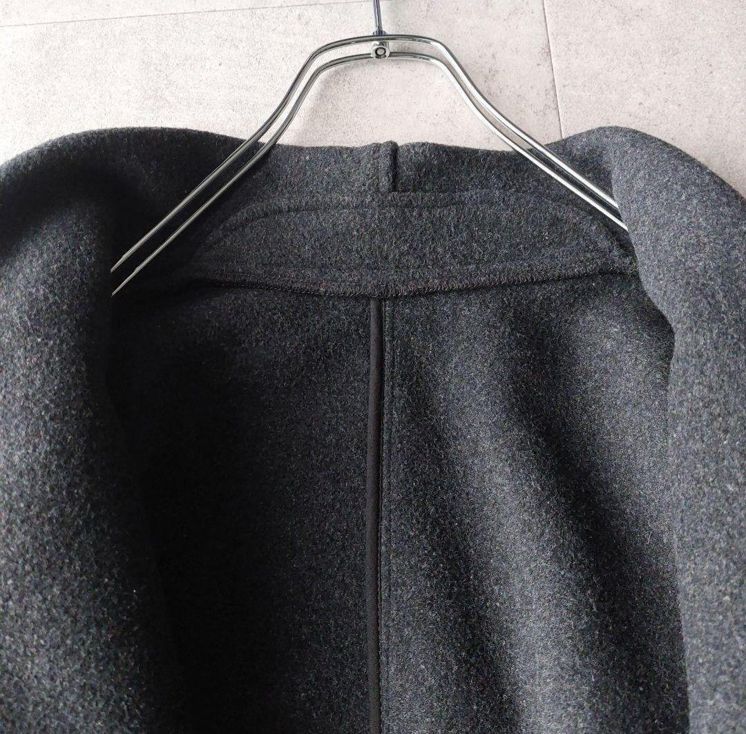 ガリャルダガランテ パイピング ウール リバーコート ハーフガウン