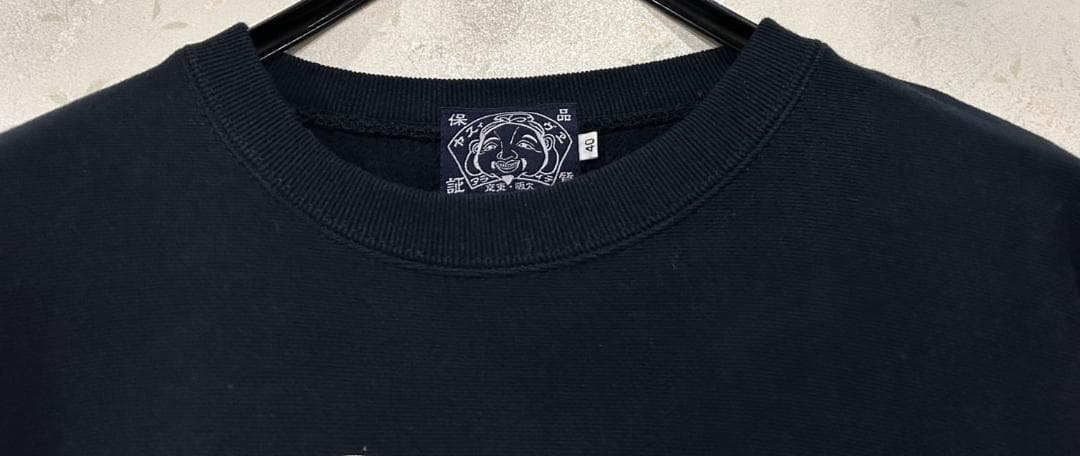 ＊エヴィス EVISU ゴルフボール カモメ スウェット トレーナー 40