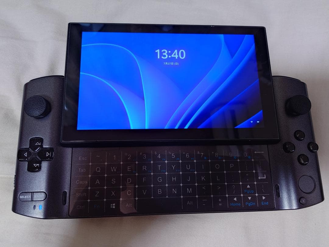 Tetsu様商談中：GPD Win 3 1165G7、16GB、2TB換装済み