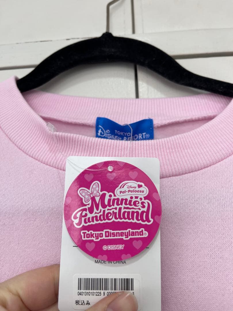 【タグ付き新品未使用】 ディズニーリゾート ミニー パルパルーザ トレーナー