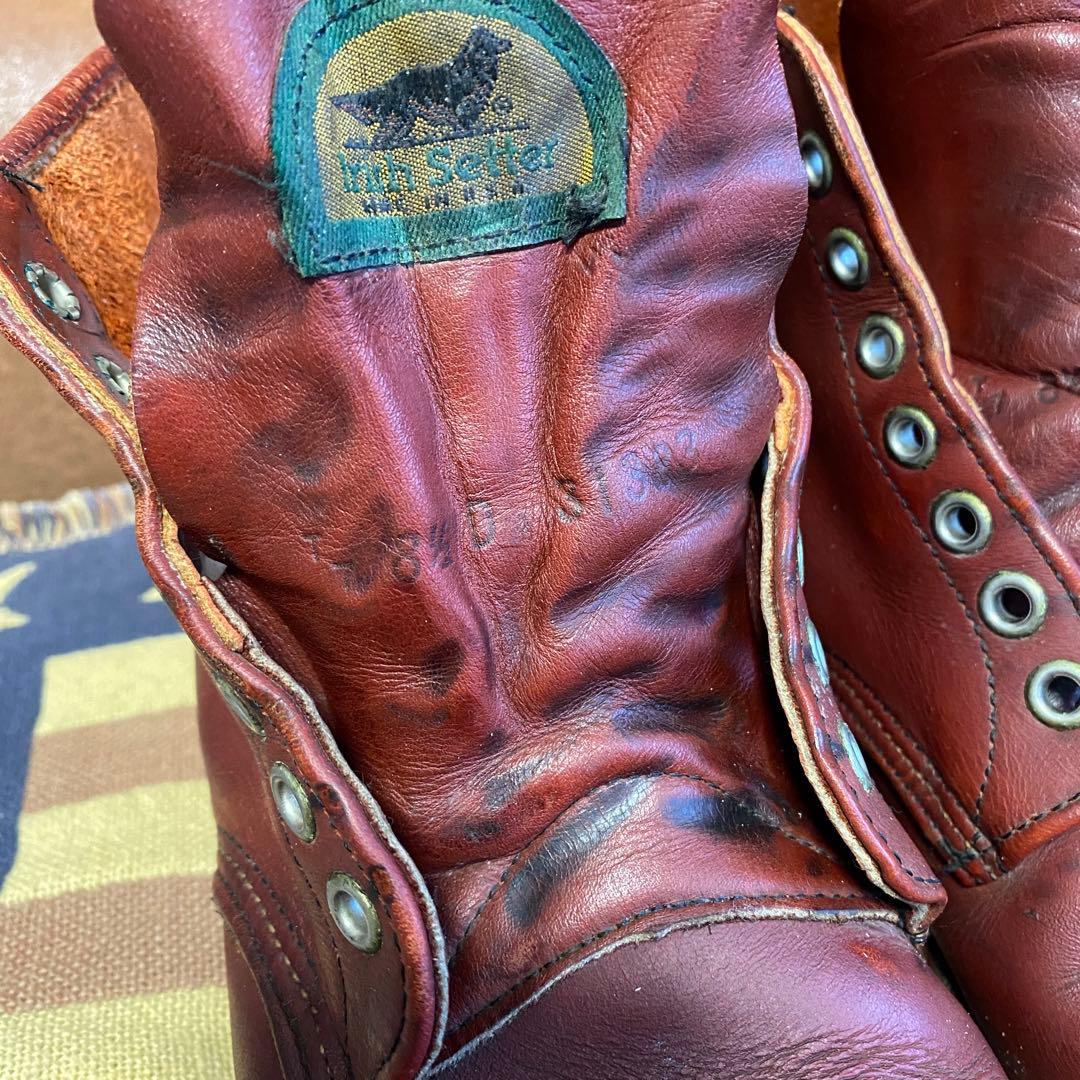 ぴ*ど様 【90's】REDWING レッドウィング 8166 半円犬タグ