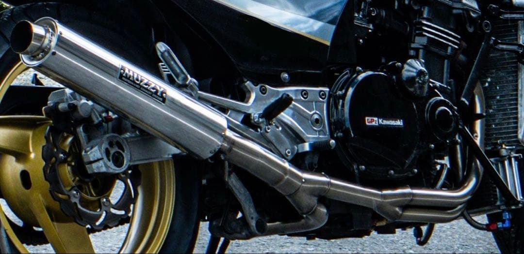 MUZZY マージー ステンレス フルエキゾースト マフラー GPZ900R