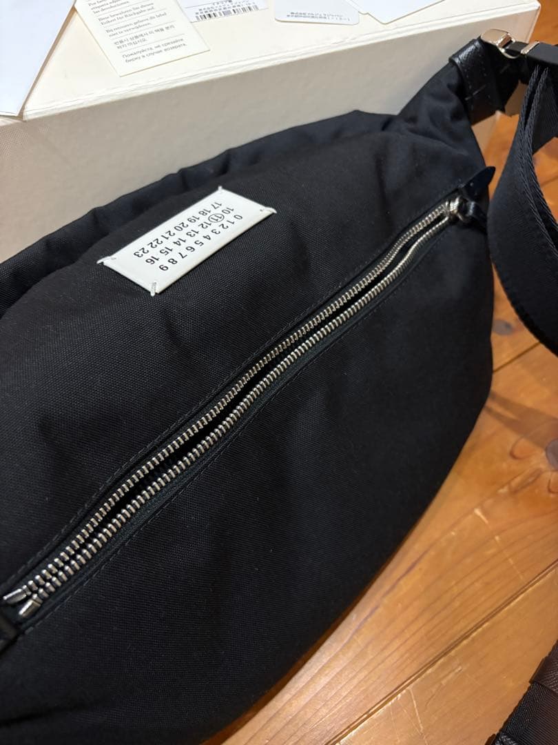 中古Maison Margiela グラムスラム スポーツベルトバッグ ブラック