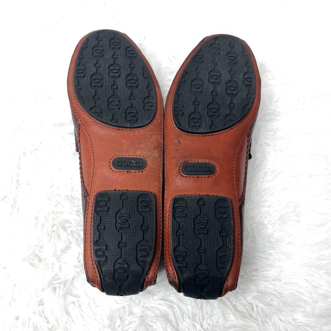 【美品】 GUCCI グッチ ビットローファー 42M 27cm ドライビング