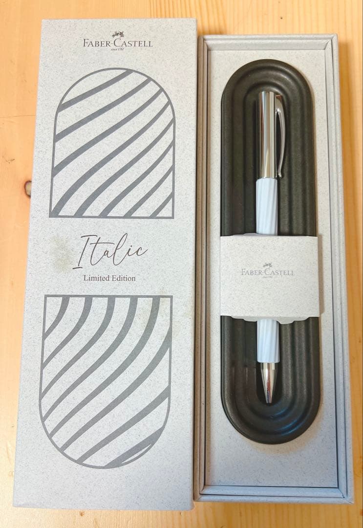 新品未使用　ファーバーカステル　限定品 ボールペン アンビション アイスブルー