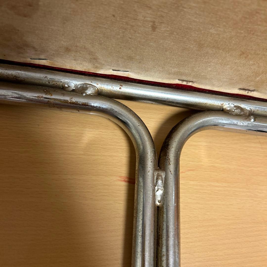 レトロ 喫茶店 ゲームセンター チェア ベロア調 椅子 【送料込】