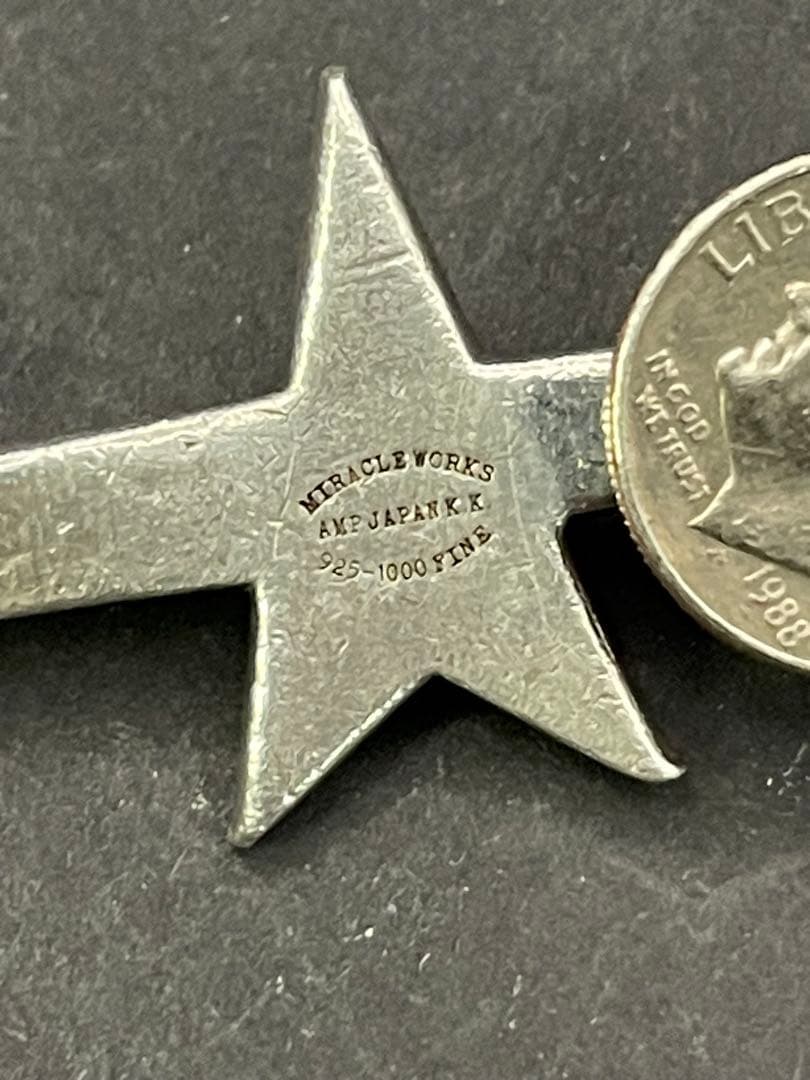 W*C様 シルバー925製 amp japan キーホルダー キーチェーン 真鍮