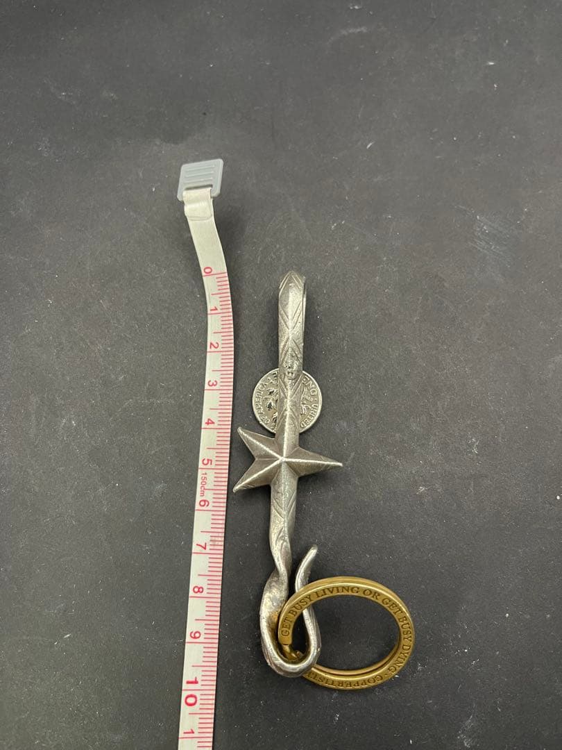 W*C様 シルバー925製 amp japan キーホルダー キーチェーン 真鍮