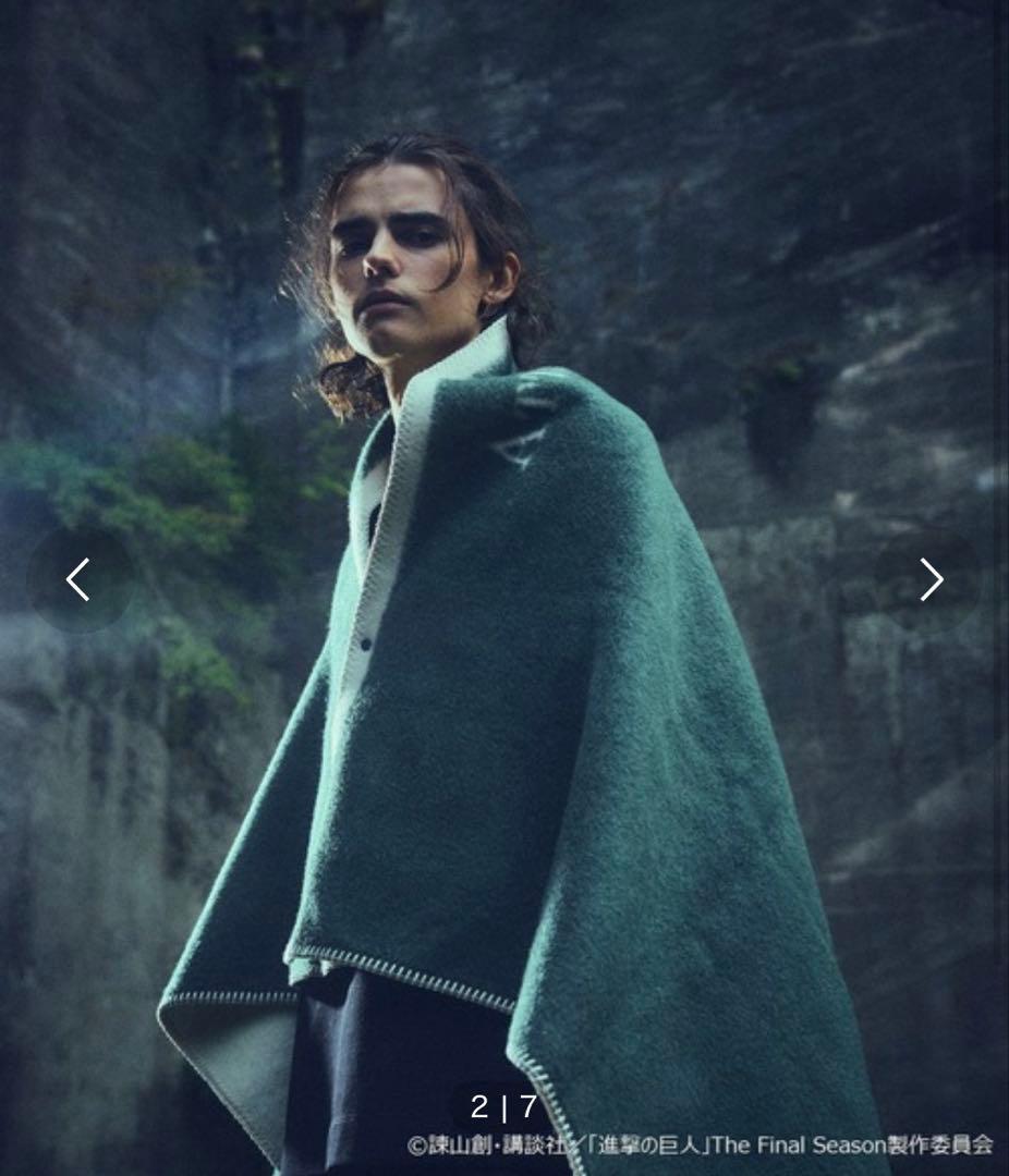 進撃の巨人 nanga ブランケット