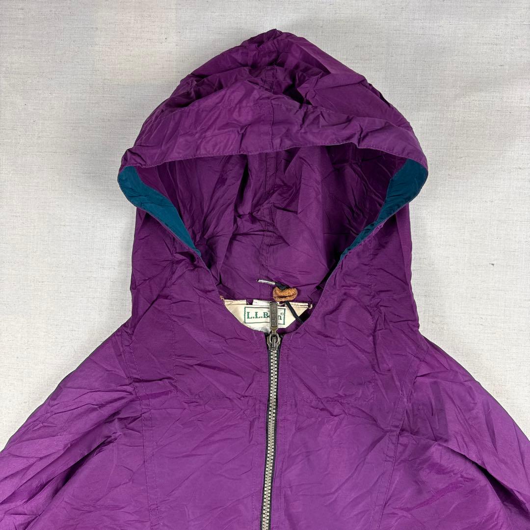 80s USA製 llbean アノラック ナイロンジャケット シンサレート L