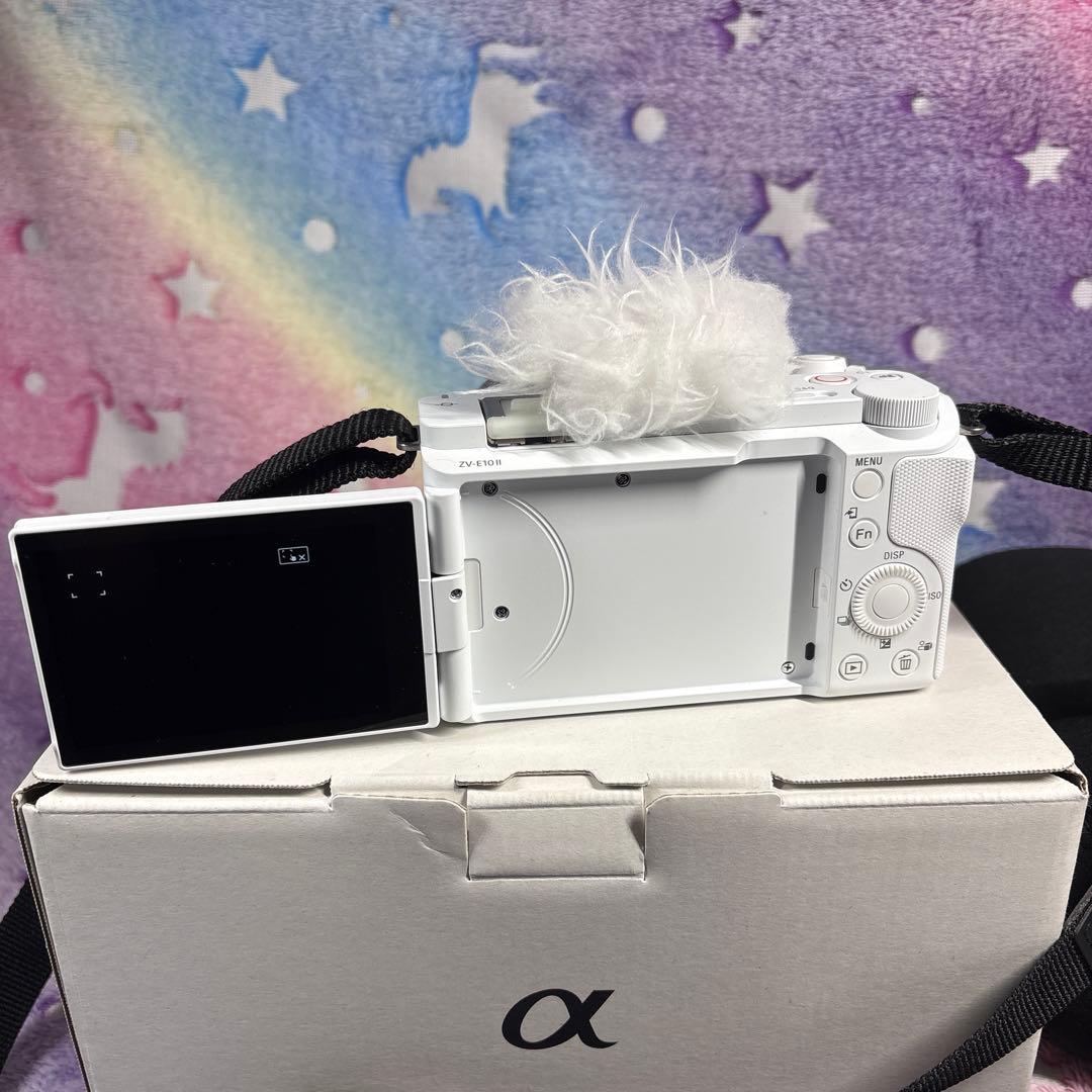 SONY ZV-E10M2Xホワイト 本体 + 付属品+予備バッテリー付属品多数