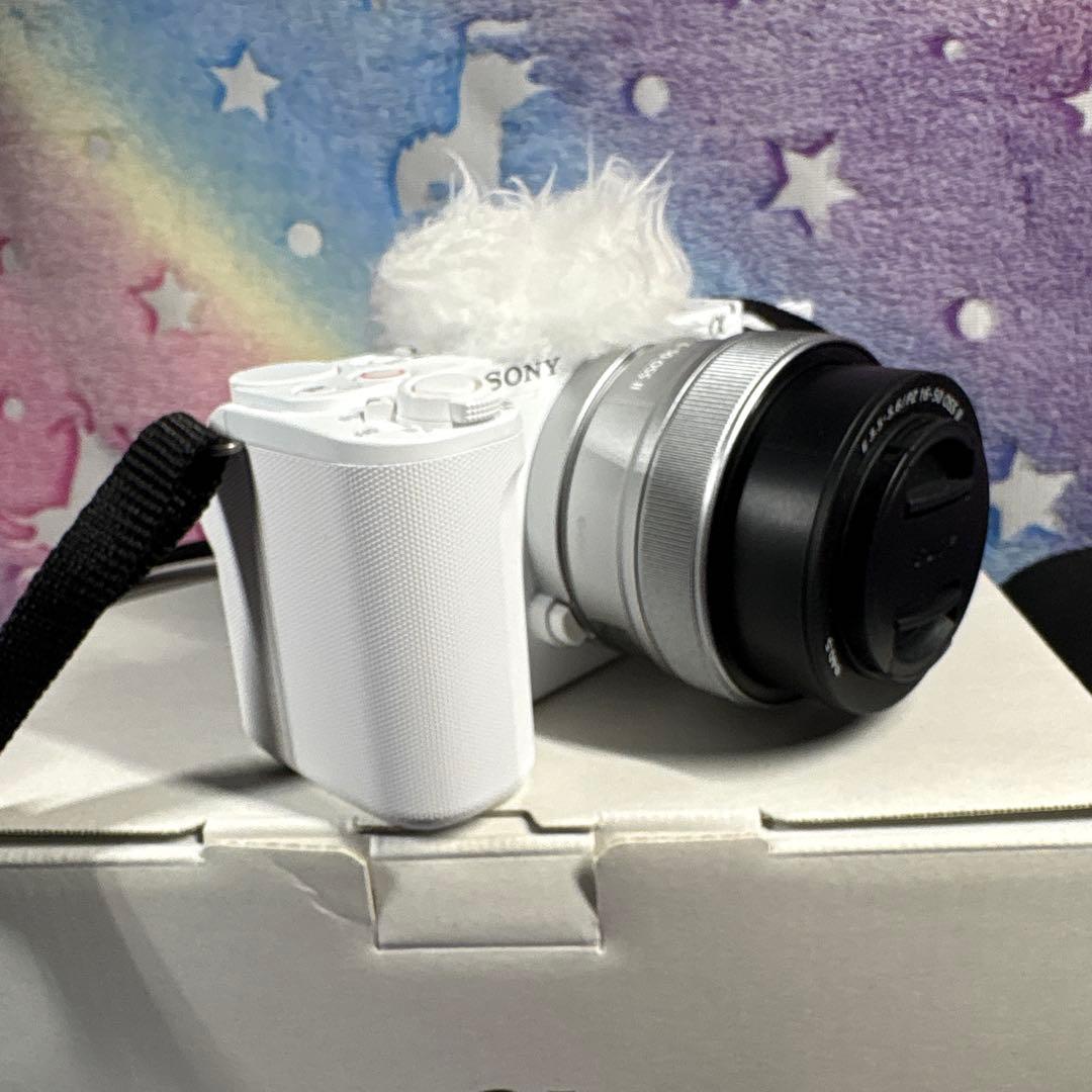 SONY ZV-E10M2Xホワイト 本体 + 付属品+予備バッテリー付属品多数