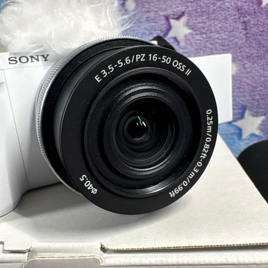 SONY ZV-E10M2Xホワイト 本体 + 付属品+予備バッテリー付属品多数