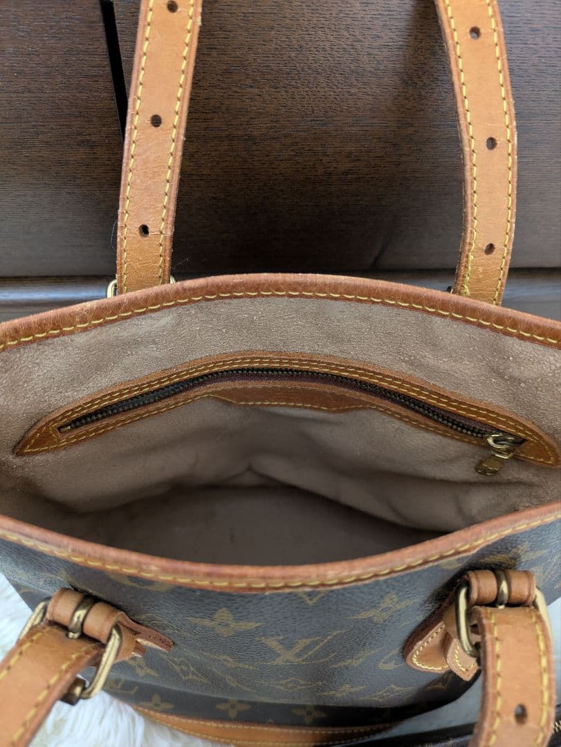 ヴィトン　プチバケット　モノグラム　バケツ　バッグ