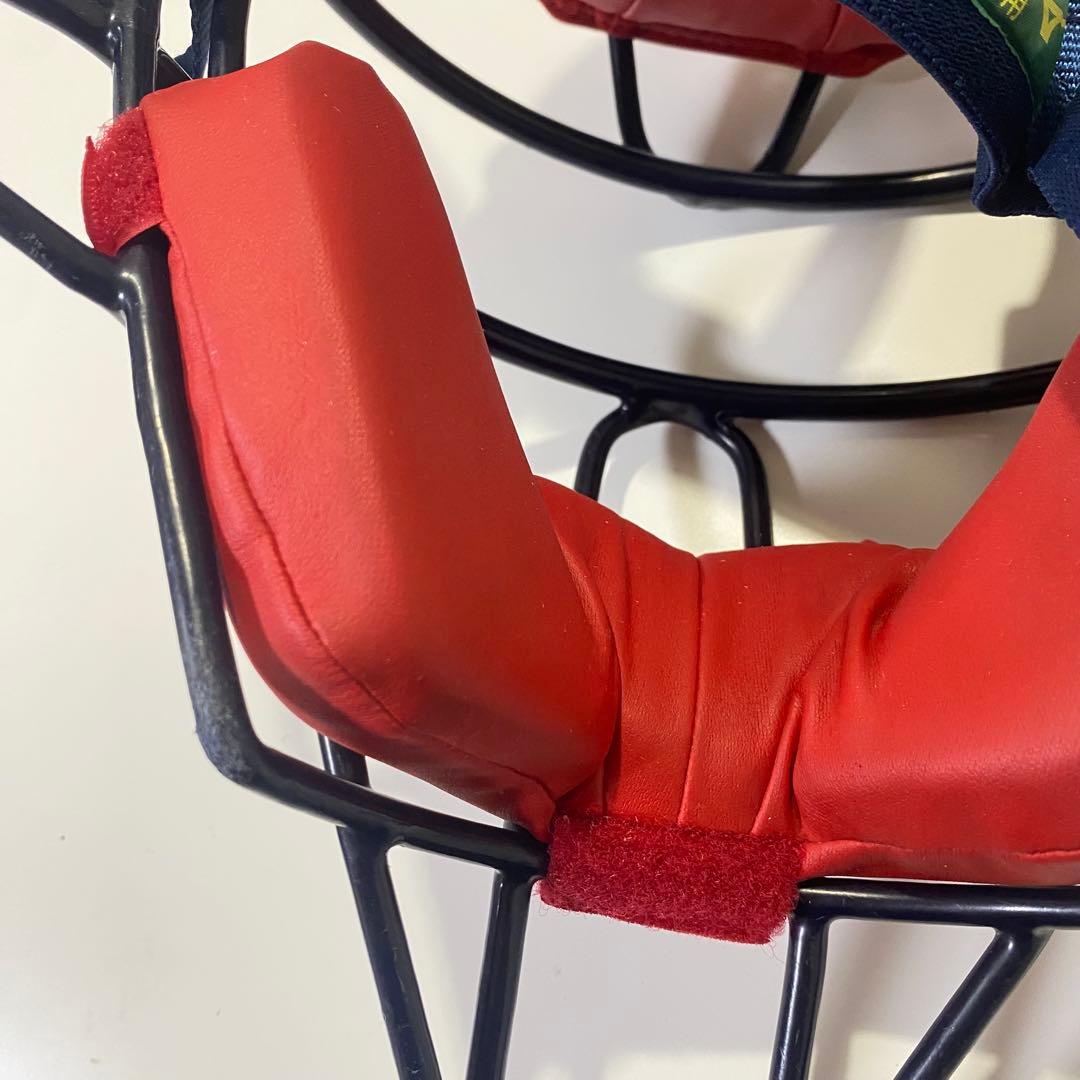 ミズノプロ ソフトボール キャッチャー防具 ネイビー マスク