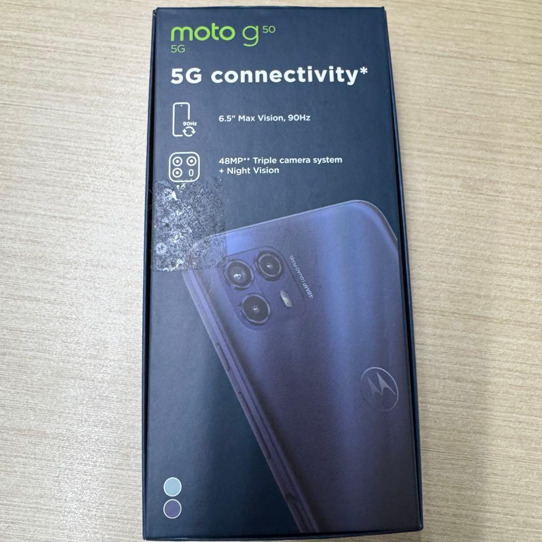 訳あり/超美品/Motorola moto g50 5G 本体