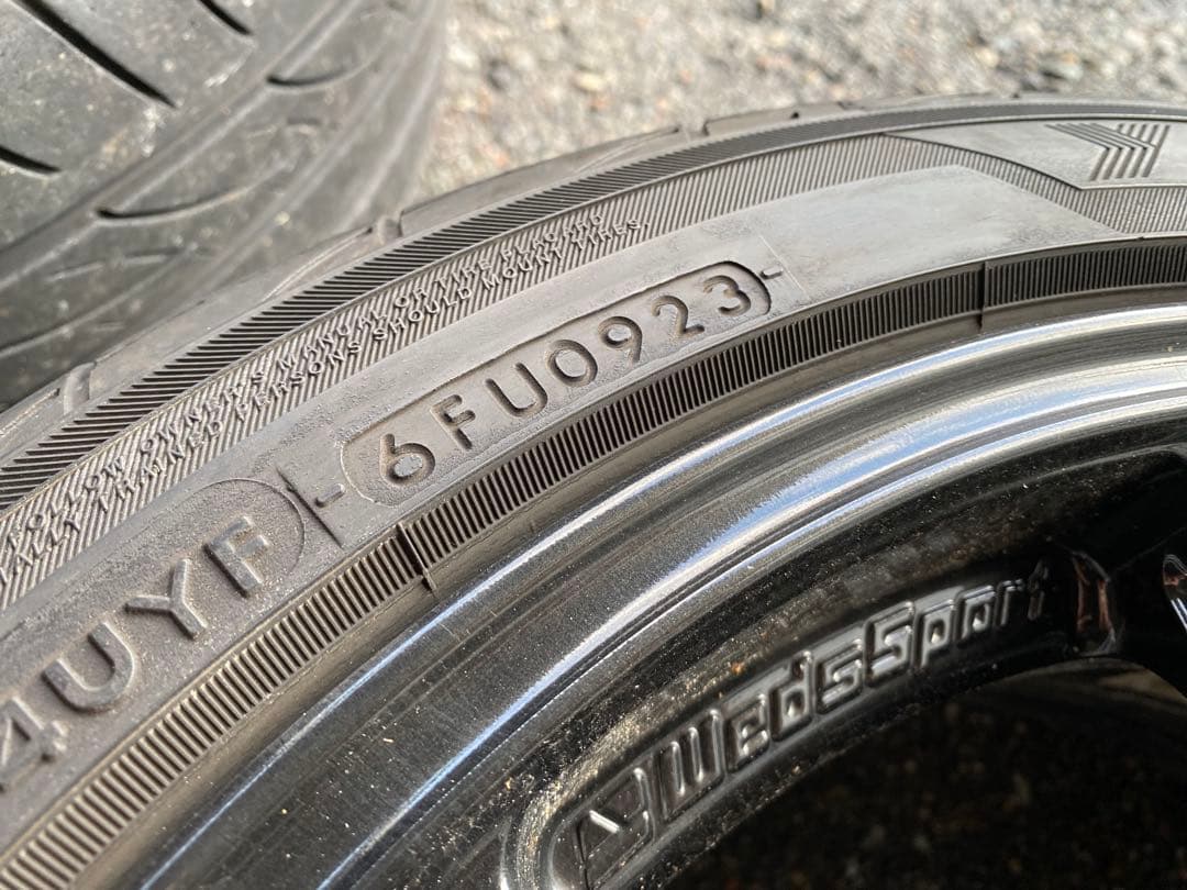 WedsSport TC105X 16×7J +43 タイヤ付(前後サイズ違い)