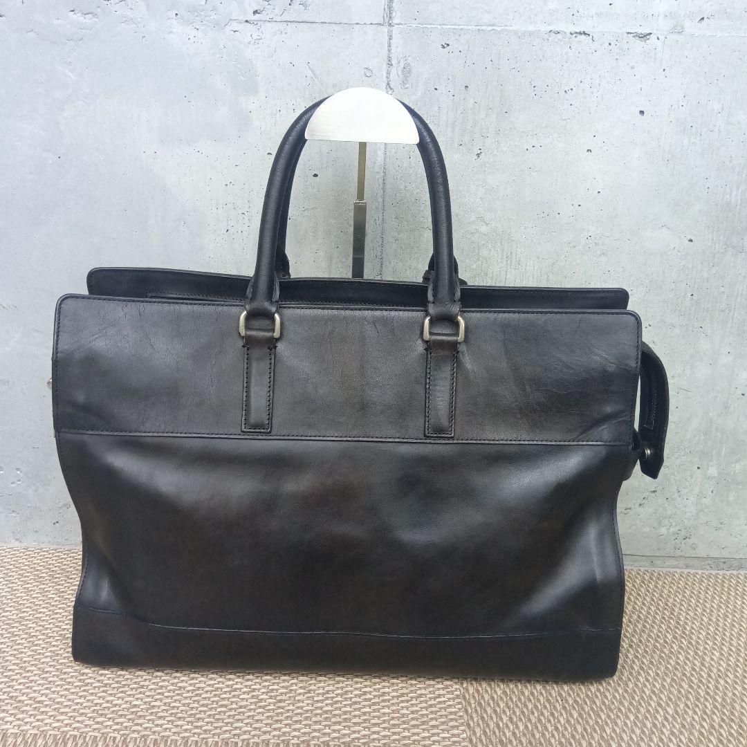 【ヴィンテージ】アニアリ Aniary ブリーフケース 本革 黒 A4 ビジネス