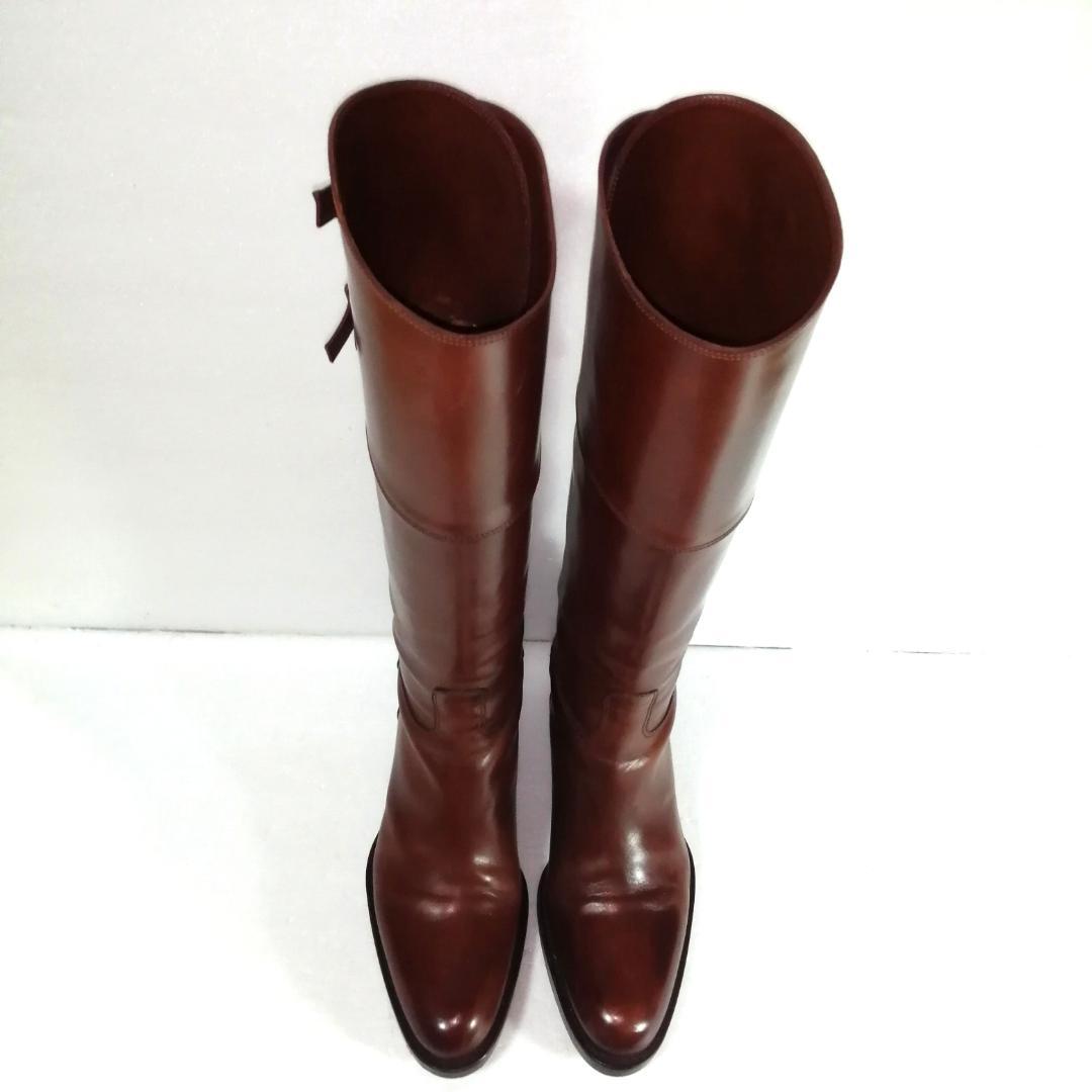 sartore ジョッキーブーツ　ロングブーツ　ダブルストラップ