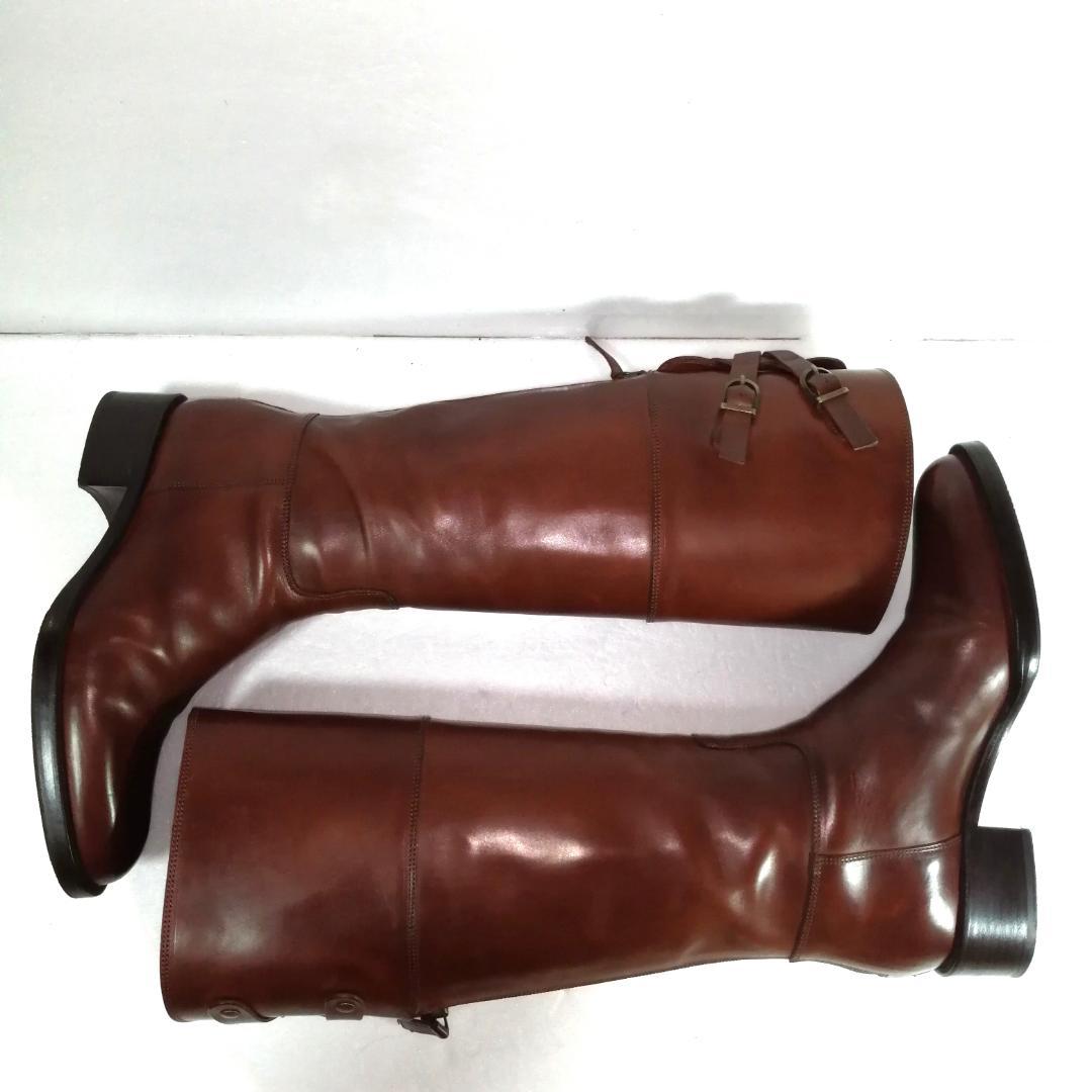 sartore ジョッキーブーツ　ロングブーツ　ダブルストラップ