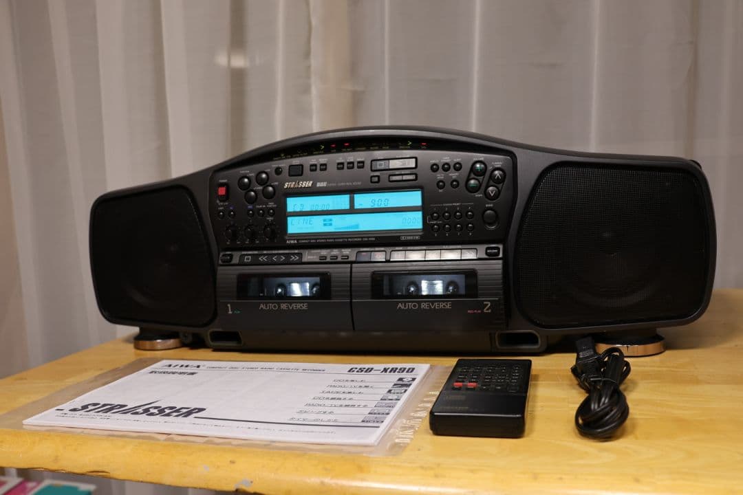 AIWA CSD-XR90改 Bluetooth搭載CDラジカセ 完動品 155