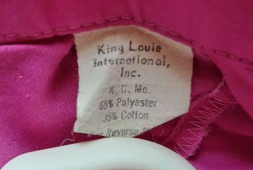 King Louie ボウリングシャツ　古着　60年代 70年代 　40サイズ