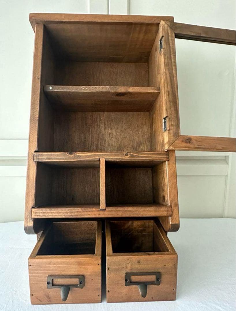 vintage shelf飾り棚 壁掛け ヴィンテージ シェルフ キャビネット