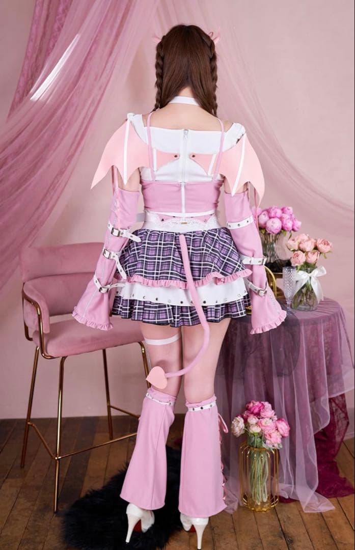 【Malymoon/マリームーン】ガーリーウインクハーネスロックデビル