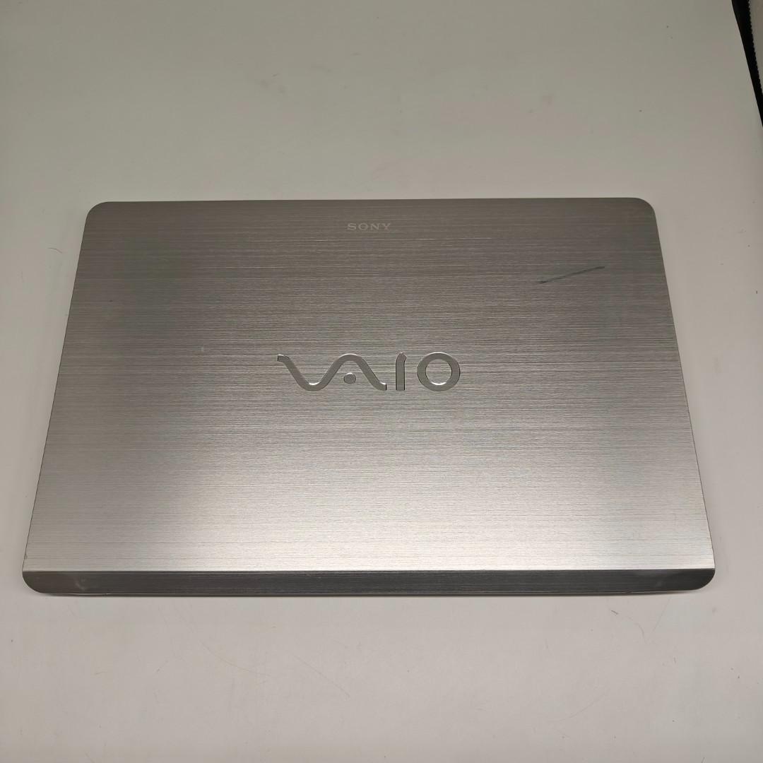 【VAIO】SVF 爆速i7 SSD256GB 8GB シルバー ノートPC