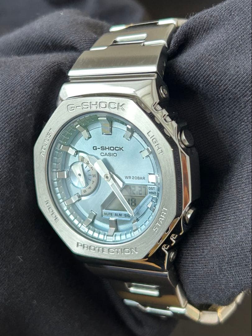 【新品未使用】G-SHOCK GM-2100D-2AJF フルメタル