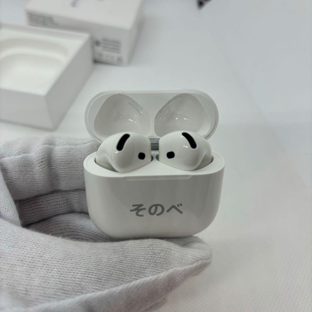AirPods 4 アクティブノイズキャンセリング搭載 刻印有