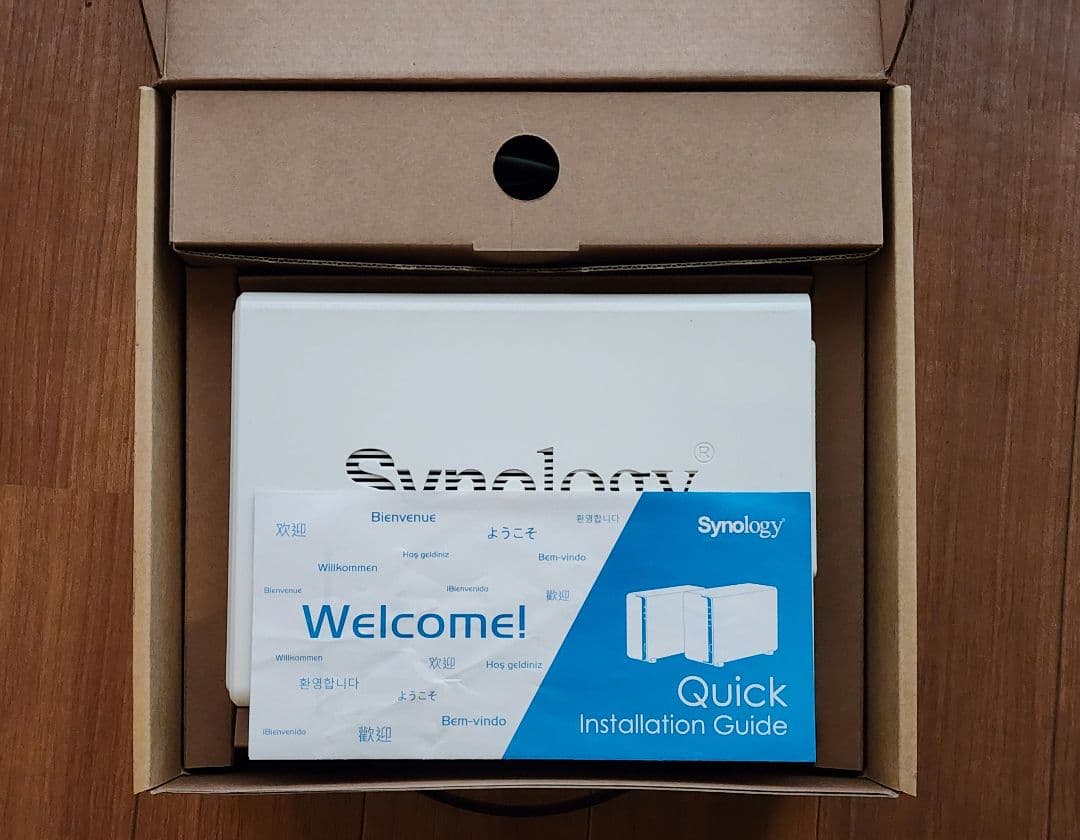 Synology DS216j NAS 本体