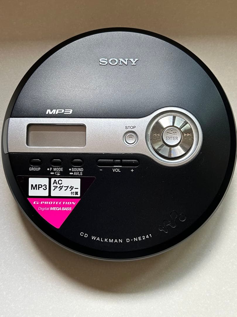 Sony D-NE241 CDウォークマン CDプレーヤー　ソニー　ポータブル