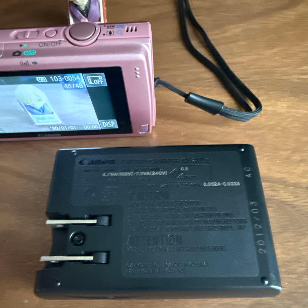 Canon IXY 420F ピンク　美品