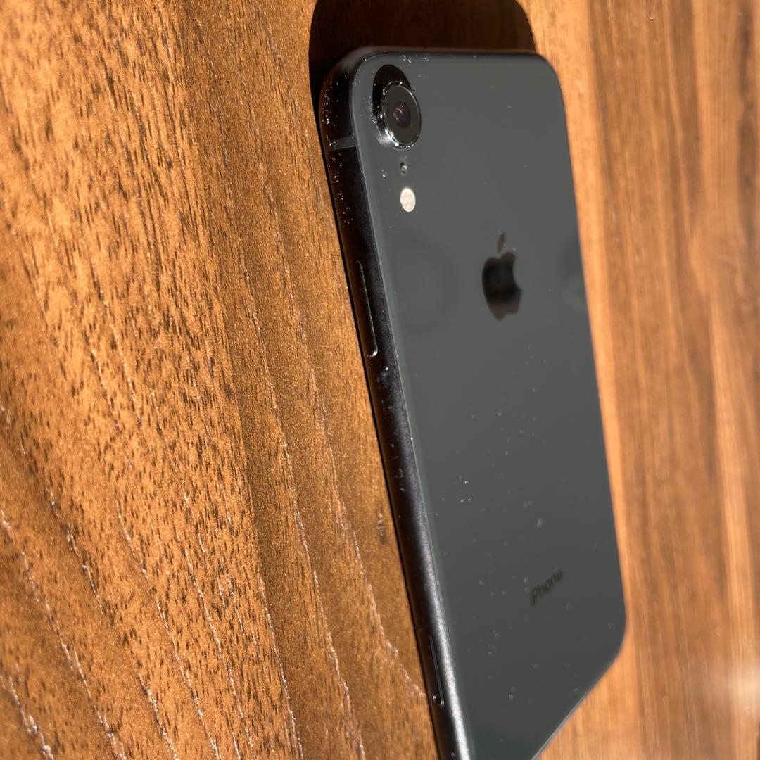 専用　Apple iPhone XR ブラック64GB faceID不可