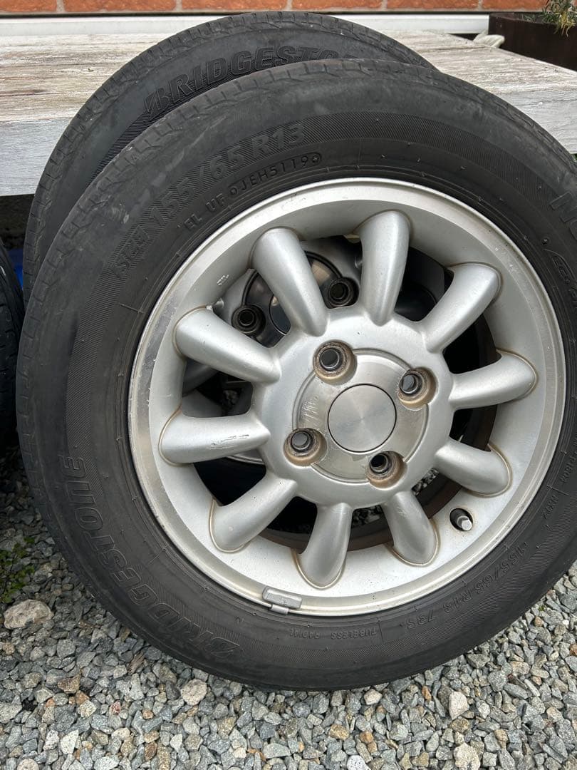 ❁*˗様 スズキ純正　ラパン純正アルミホイール13インチ