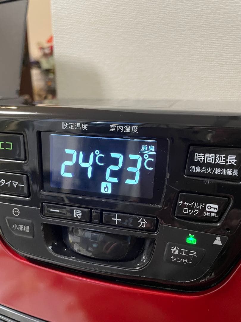 トヨトミ ハイブリッドファンヒーター　LC-SHB40C-R