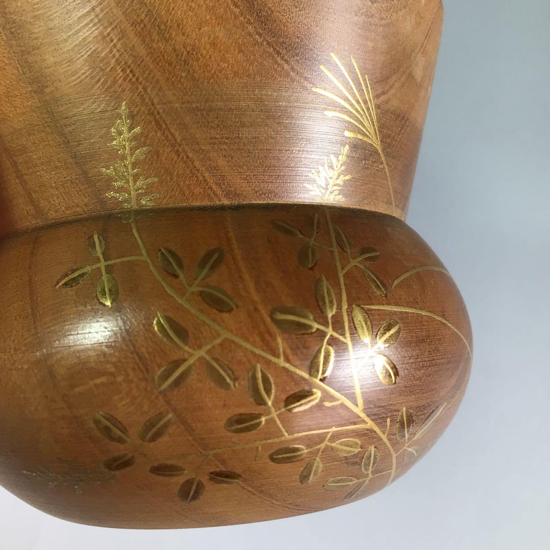 Ｒ３９０　棗　『木製』『秀穂作』『秋草蒔絵』『鮟鱇棗』　共箱　茶道具