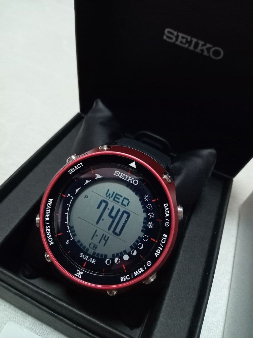 【⭕️未使用品】SEIKO　プロスペックス　ランドトレーサー　ソーラー搭載