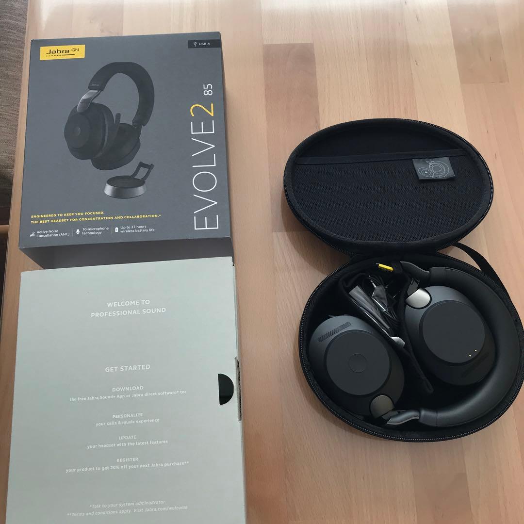 Jabra Evolve2 85 ヘッドホン