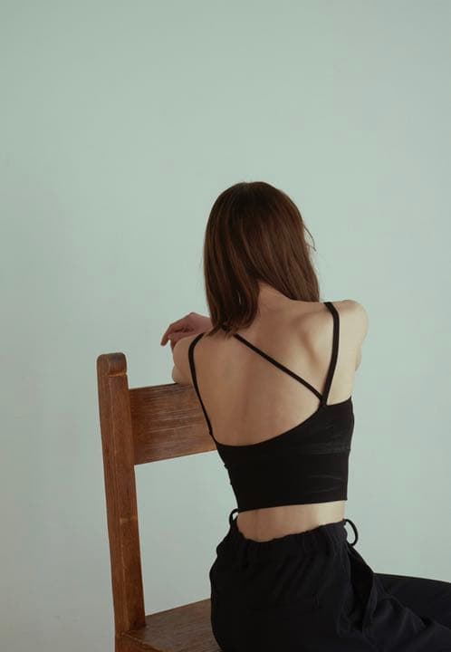 クラネ　ブラレット　キャミソール　CLANE SLANT BRA TOPS