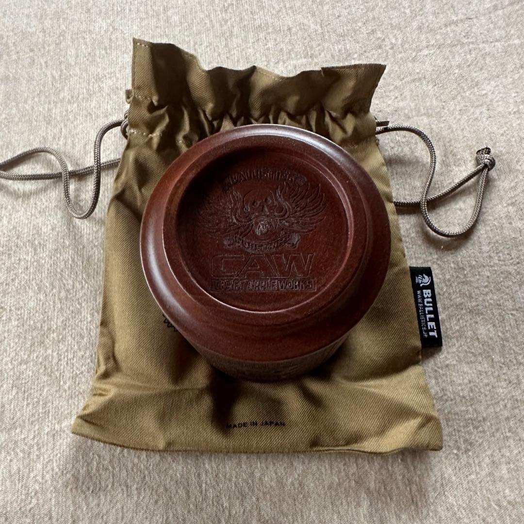新品 BALLISTICS チェッカリング カップ ウレタン 仕上げ ブラウン