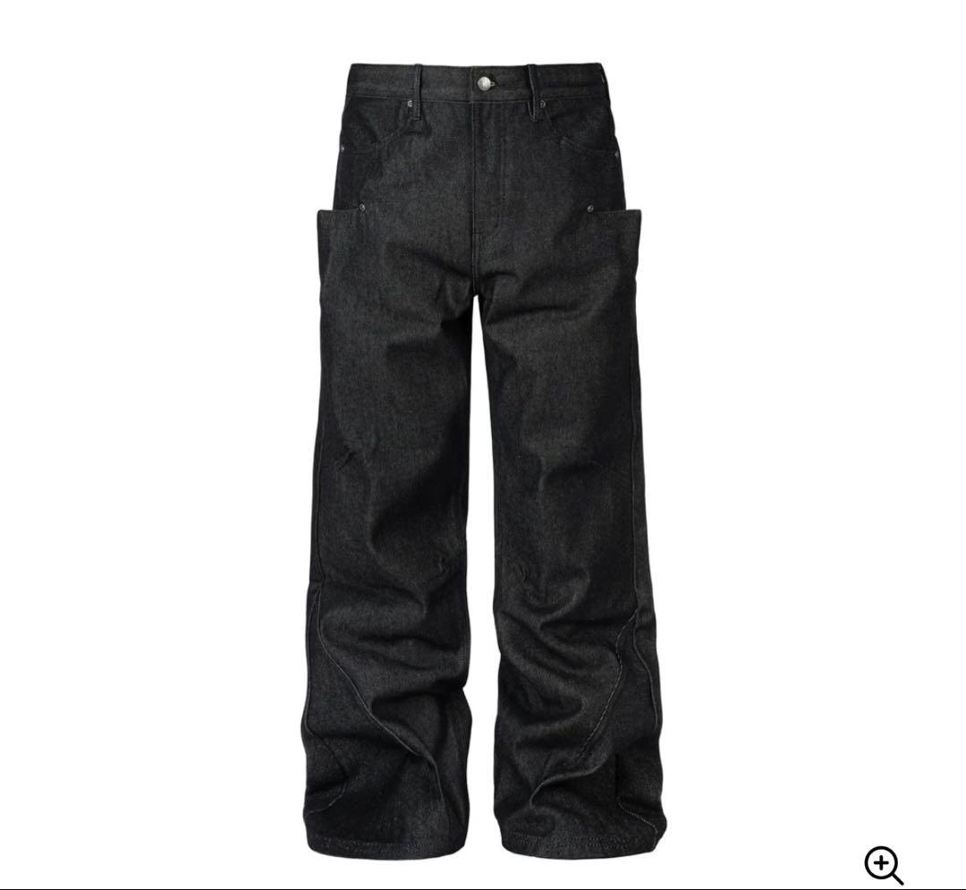 パンツ Antidote world wide Stacked Black Denim