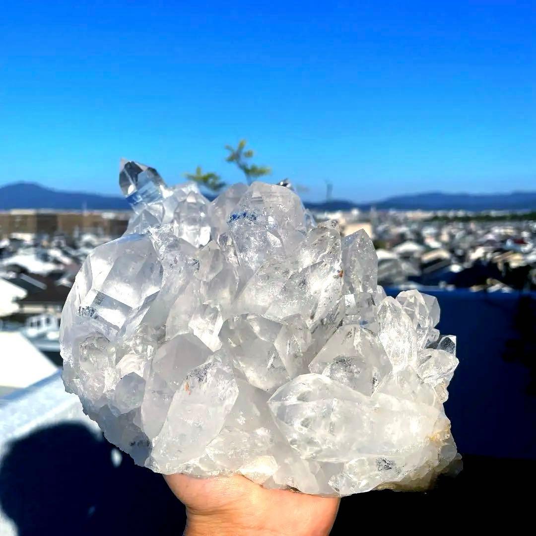 完璧❗️ アーカンソー　クラスター　天然石　水晶　原石　パワーストーン　クリスタル